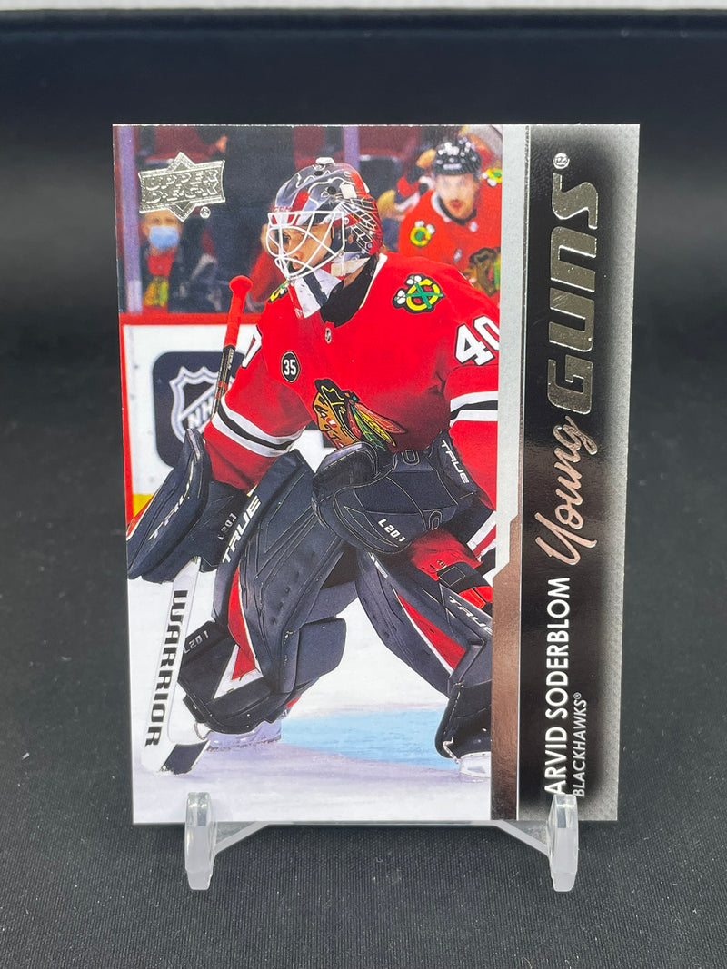 2021 UPPER DECK EXTENDED SERIES - YOUNG GUNS - A. SODERBLOM -