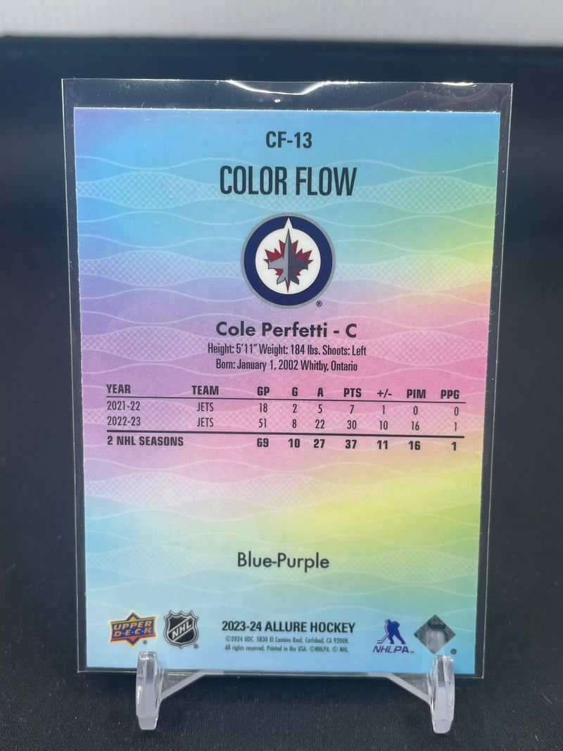 2023 UPPER DECK ALLURE - BLUE-PURPLE COLOR FLOW - SELECT YOUR PLAYER
