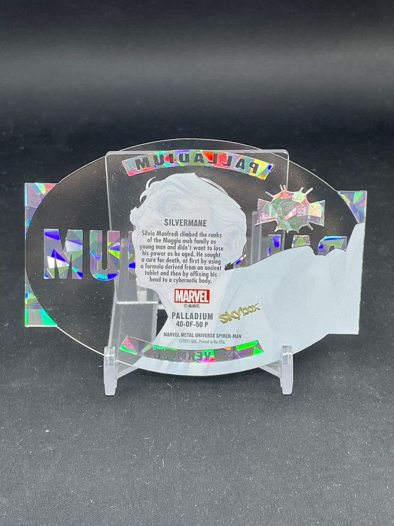 2022 UPPER DECK SKYBOX METAL UNIVERSE MARVEL - PALLADIUM - SILVERMANE -
