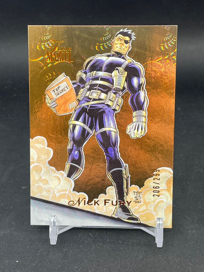 2023 UPPER DECK MARVEL FLAIR - FALL FLAIR - NICK FURY - #88 - #'D/299