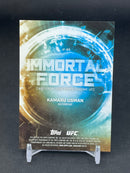 2026 TOPPS CHROME - IMMORTAL FORCE - K. USMAN -