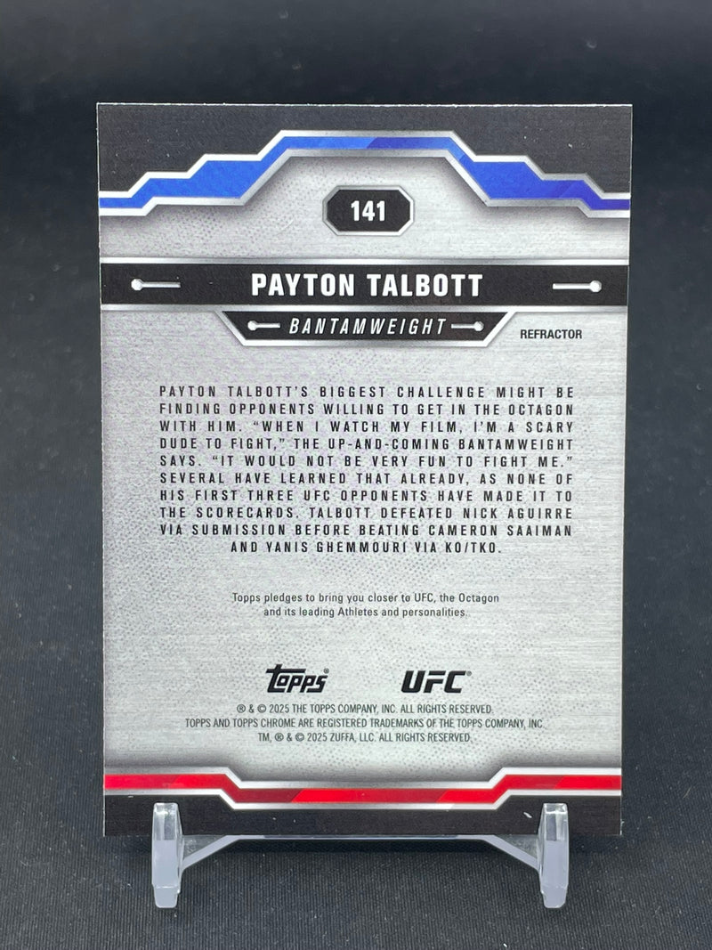 2025 TOPPS CHROME - REFRACTOR - P. TALBOTT -