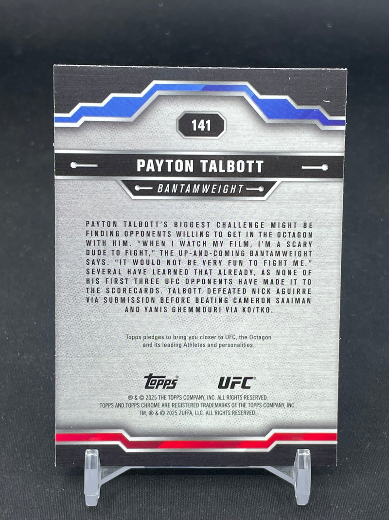 2025 TOPPS CHROME - NEGATIVE REFRACTOR - P. TALBOTT -