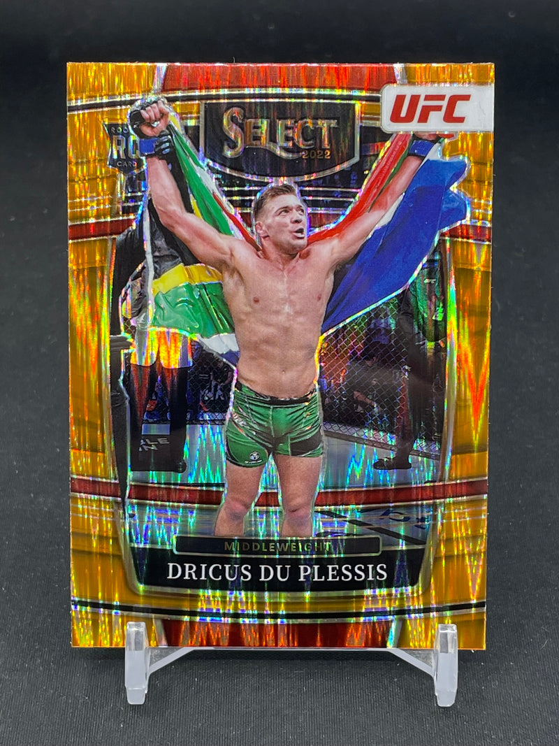 2022 PANINI SELECT - ORANGE FLASH PRIZM - D. DU PLESSIS -