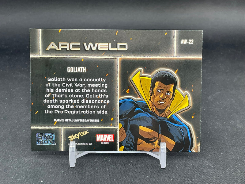2024 UPPER DECK SKYBOX METAL UNIVERSE MARVEL - ARC WELD - GOLIATH -