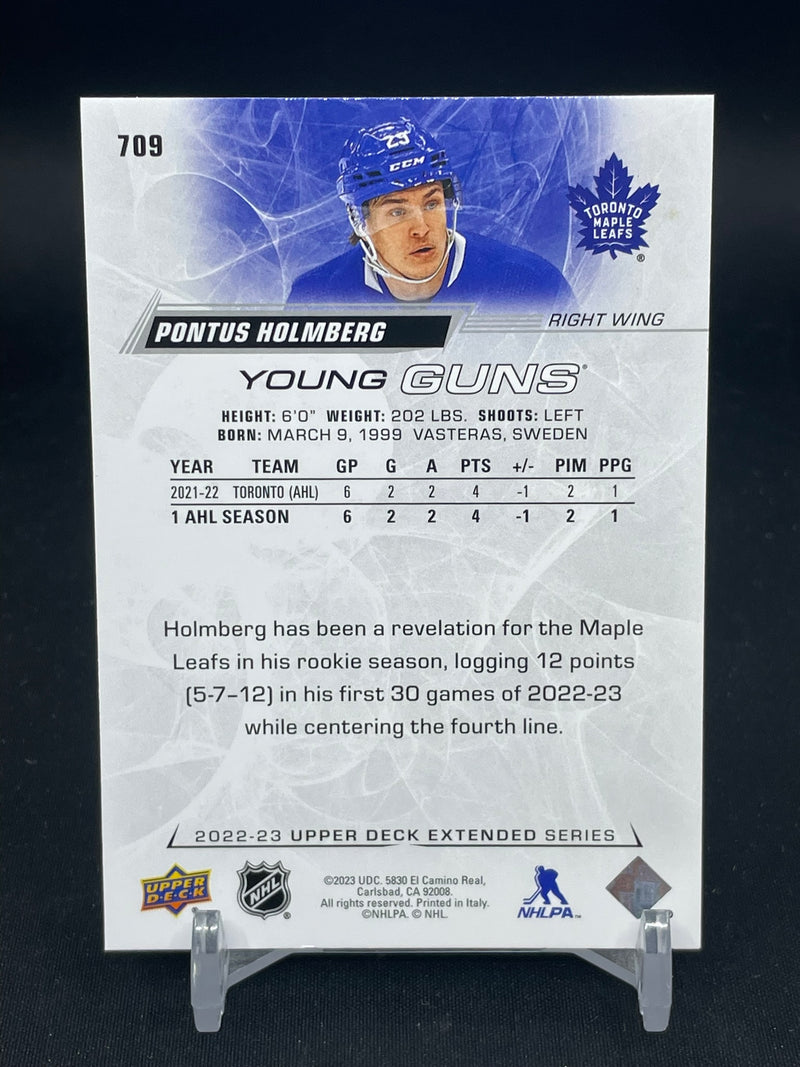 2022 UPPER DECK EXTENDED SERIES - YOUNG GUNS - P. HOLMBERG -