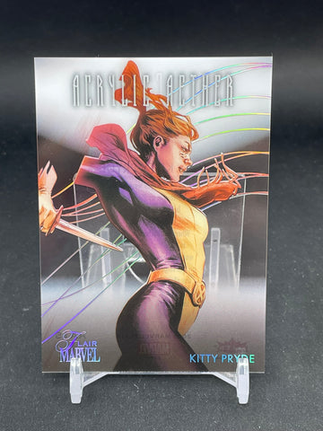 2023 UPPER DECK MARVEL FLAIR - ACRYLIC AETHER - KITTY PRYDE - #AA15