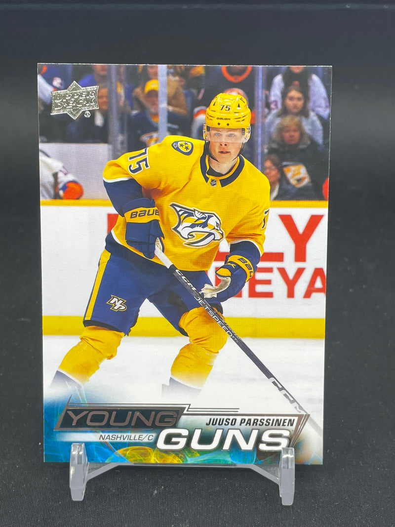 2022 UPPER DECK EXTENDED SERIES - YOUNG GUNS - J. PARSSINEN -