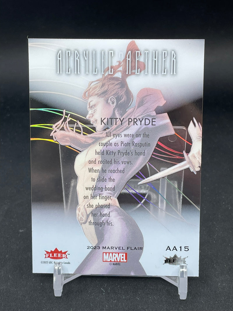 2023 UPPER DECK MARVEL FLAIR - ACRYLIC AETHER - KITTY PRYDE -