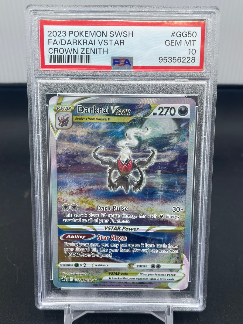 POKEMON - CROWN ZENITH - DARKRAI VSTAR - FULL ART -