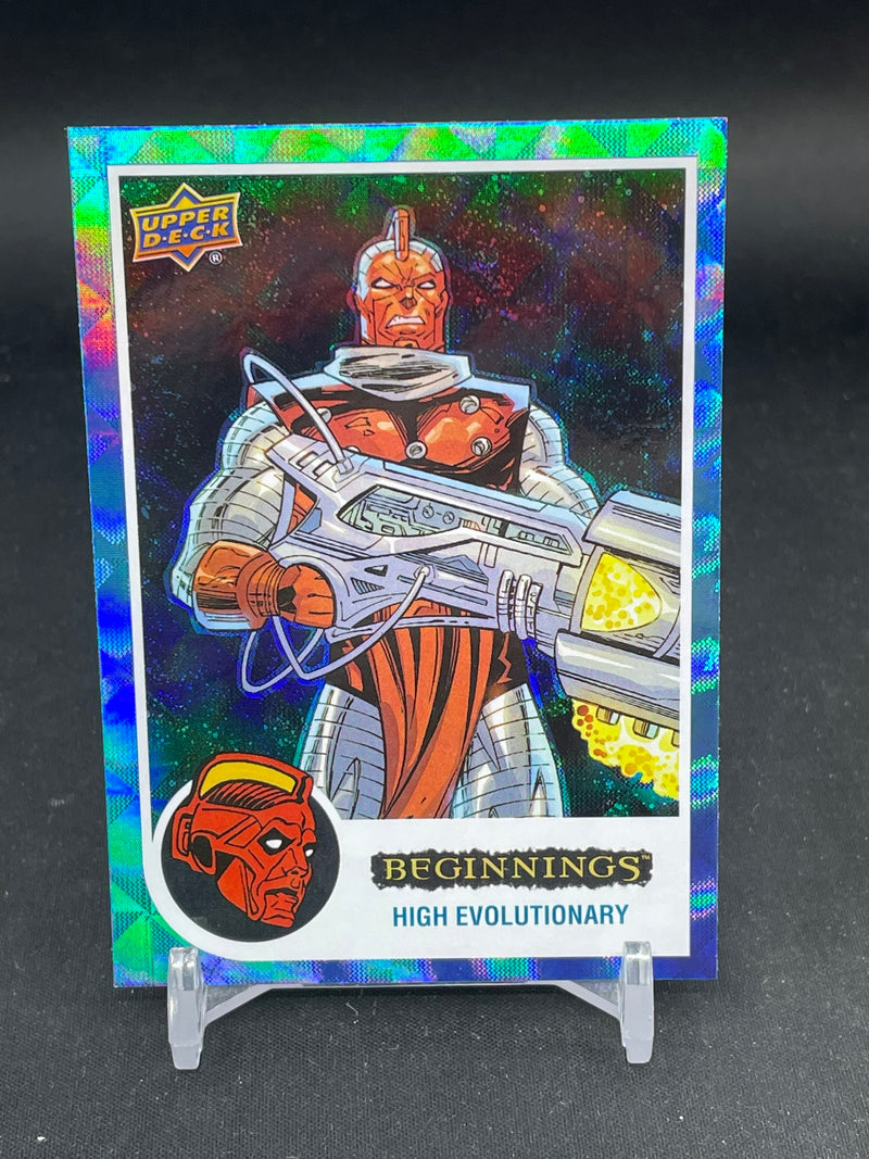 2023 UPPER DECK MARVEL NEW BEGINNINGS VOLUME 2 SERIES 2 - BLUE RAINBOW COSMIC CUBE -