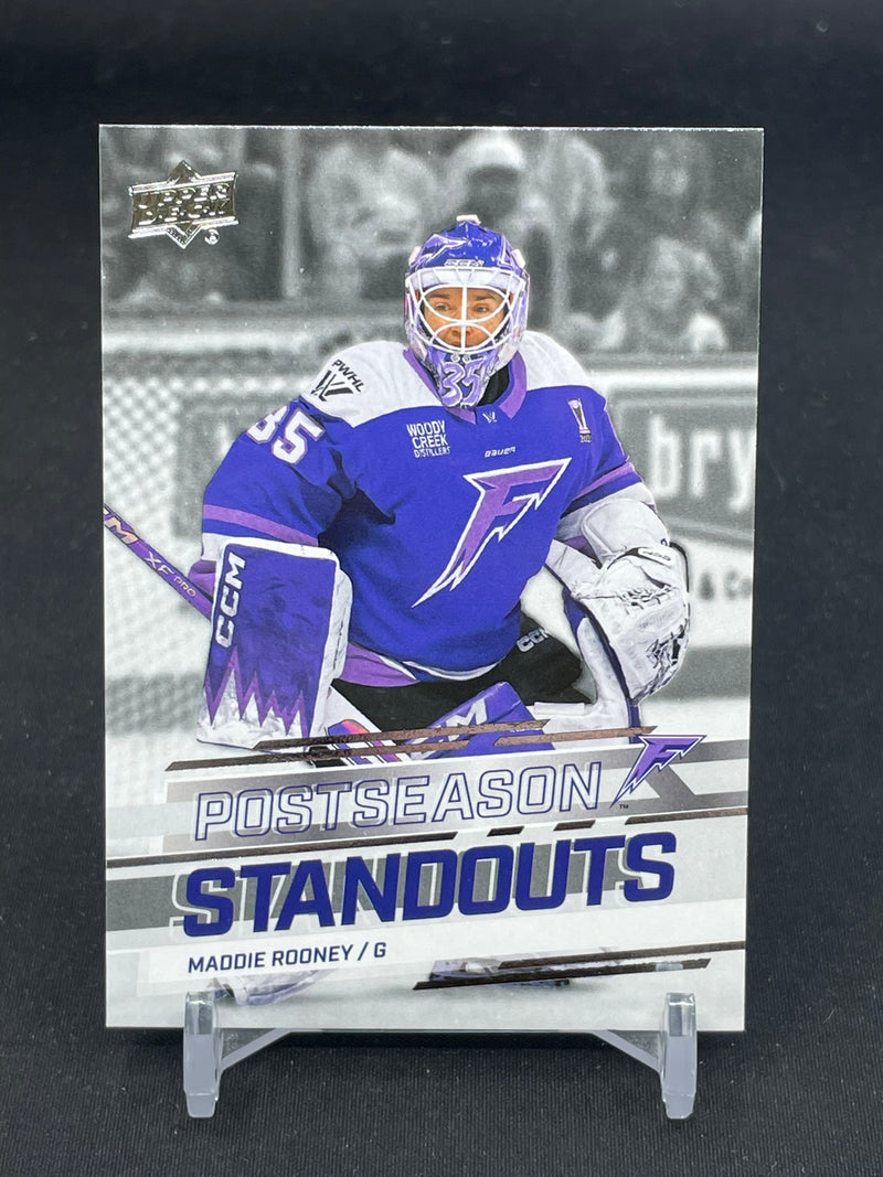 2025 UPPER DECK PWHL - POSTSEASON STANDOUTS - M. ROONEY -