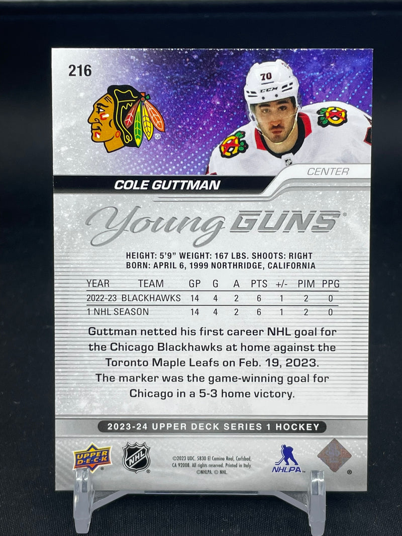 2023 UPPER DECK SERIES ONE - YOUNG GUNS - C. GUTTMAN -