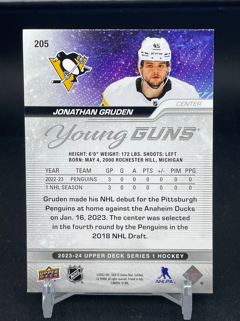 2023 UPPER DECK SERIES ONE - YOUNG GUNS - J. GRUDEN -