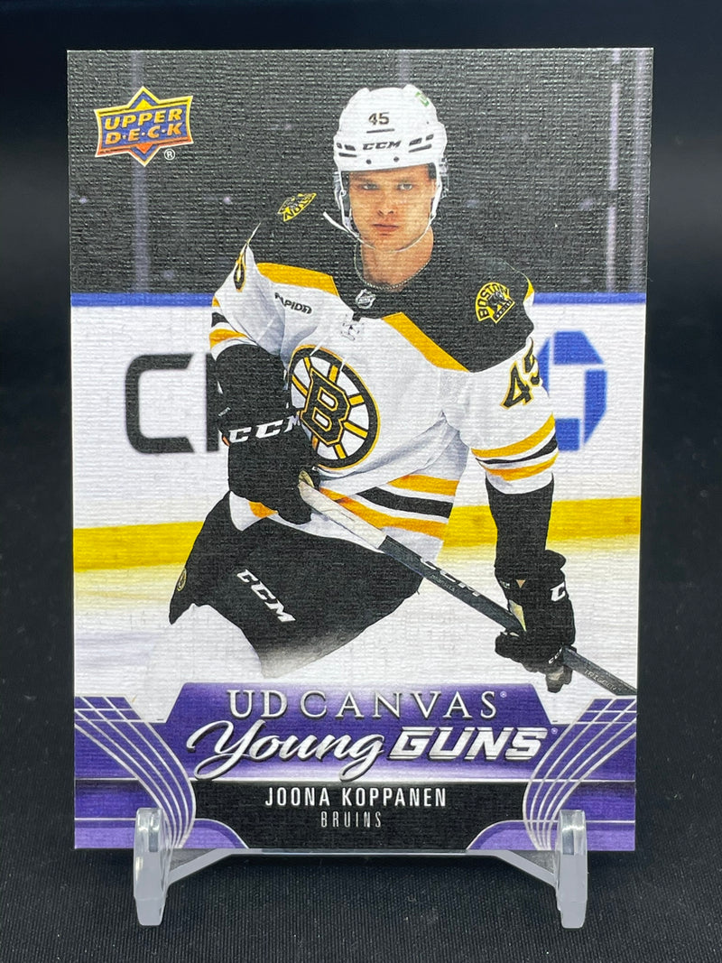 2023 UPPER DECK SERIES ONE - UD CANVAS - YOUNG GUNS - J. KOPPANEN -