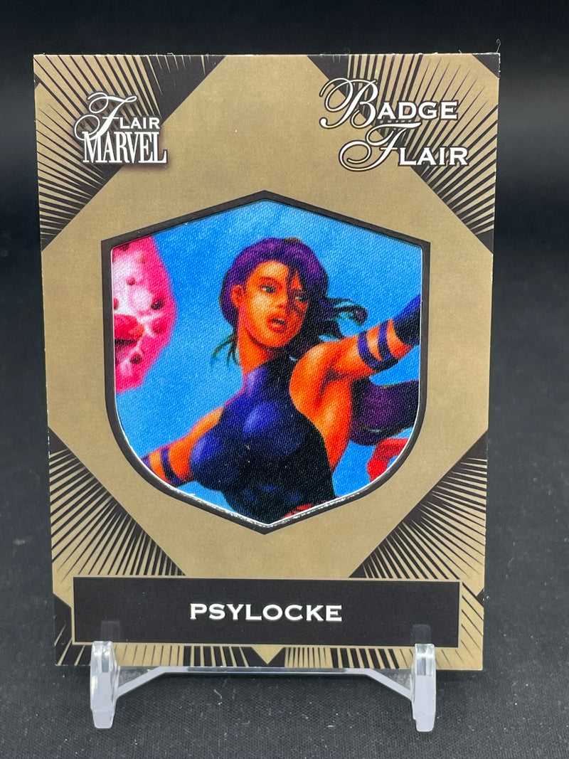 2023 UPPER DECK MARVEL FLAIR - BADGE FLAIR - PSYLOCKE -