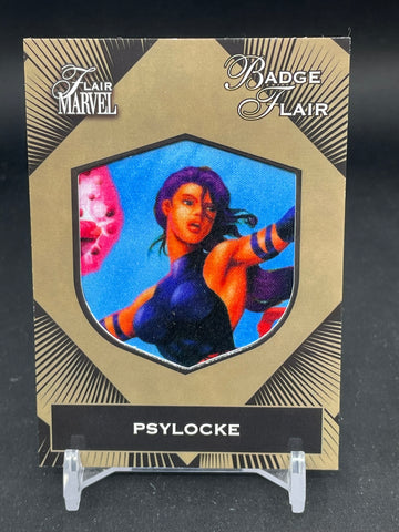 2023 UPPER DECK MARVEL FLAIR - BADGE FLAIR - PSYLOCKE - #PFB16