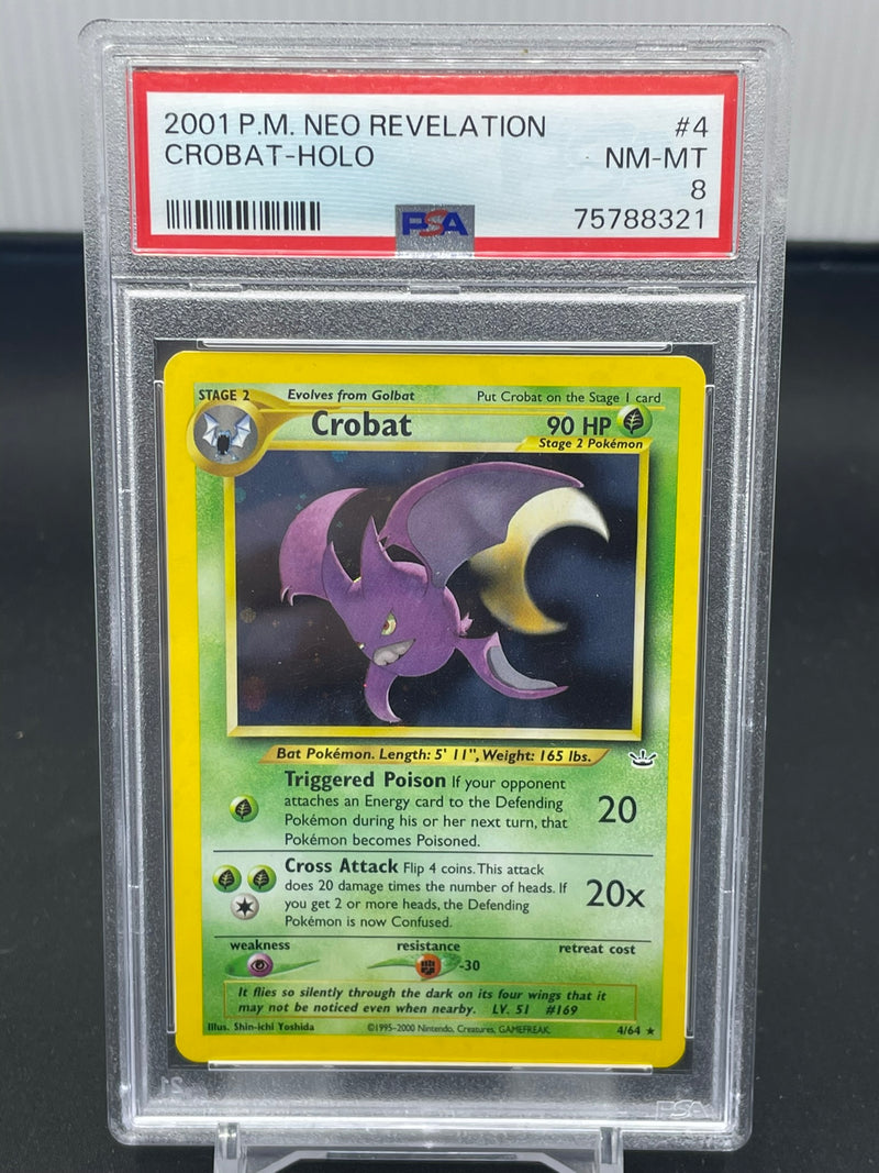 POKEMON - NEO REVELATIONS - CROBAT - HOLO -