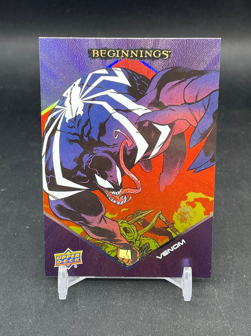 2024 UPPER DECK MARVEL BEGINNINGS VOLUME 2 SERIES 2 - MICROMOTION - VENOM