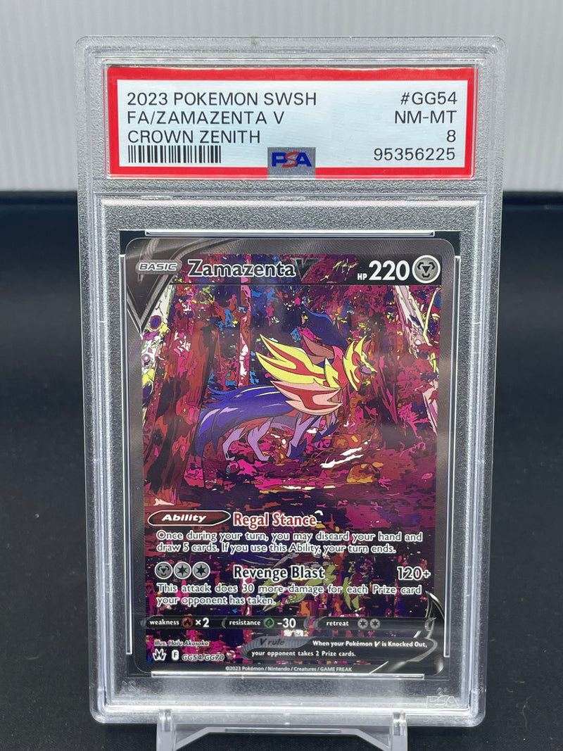 POKEMON - CROWN ZENITH - ZAMAZENTA V - FULL ART -