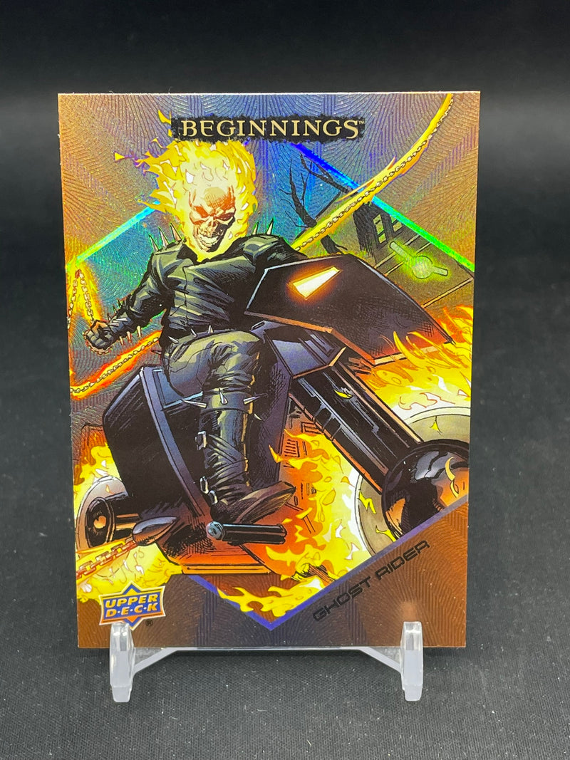 2024 UPPER DECK MARVEL BEGINNINGS VOLUME 2 SERIES 2 - MICROMOTION - GHOST RIDER -