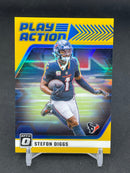 2024 PANINI DONRUSS OPTIC - GOLD - PLAY ACTION - S. DIGGS - #11 - #'D/10