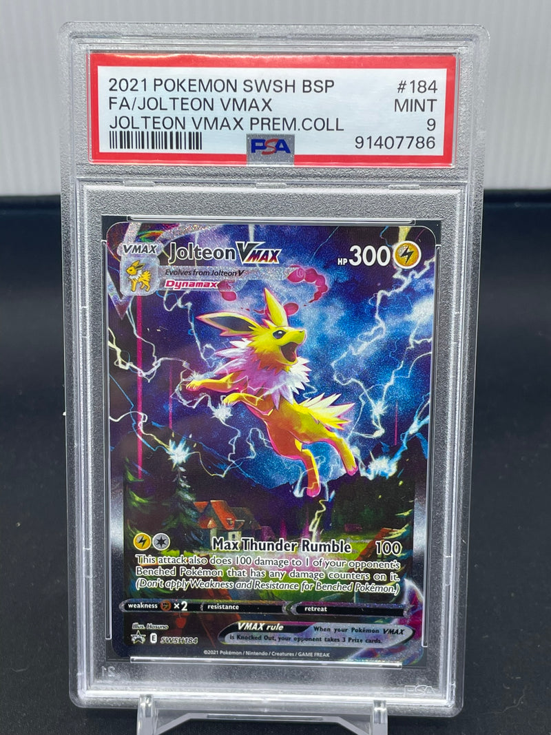 POKEMON - PROMO - JOLTEON VMAX - FULL ART -