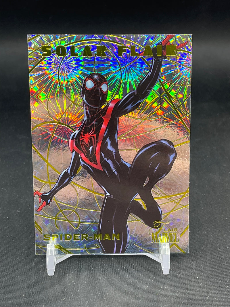 2023 UPPER DECK MARVEL FLAIR - SOLAR FLAIR - SPIDER-MAN -
