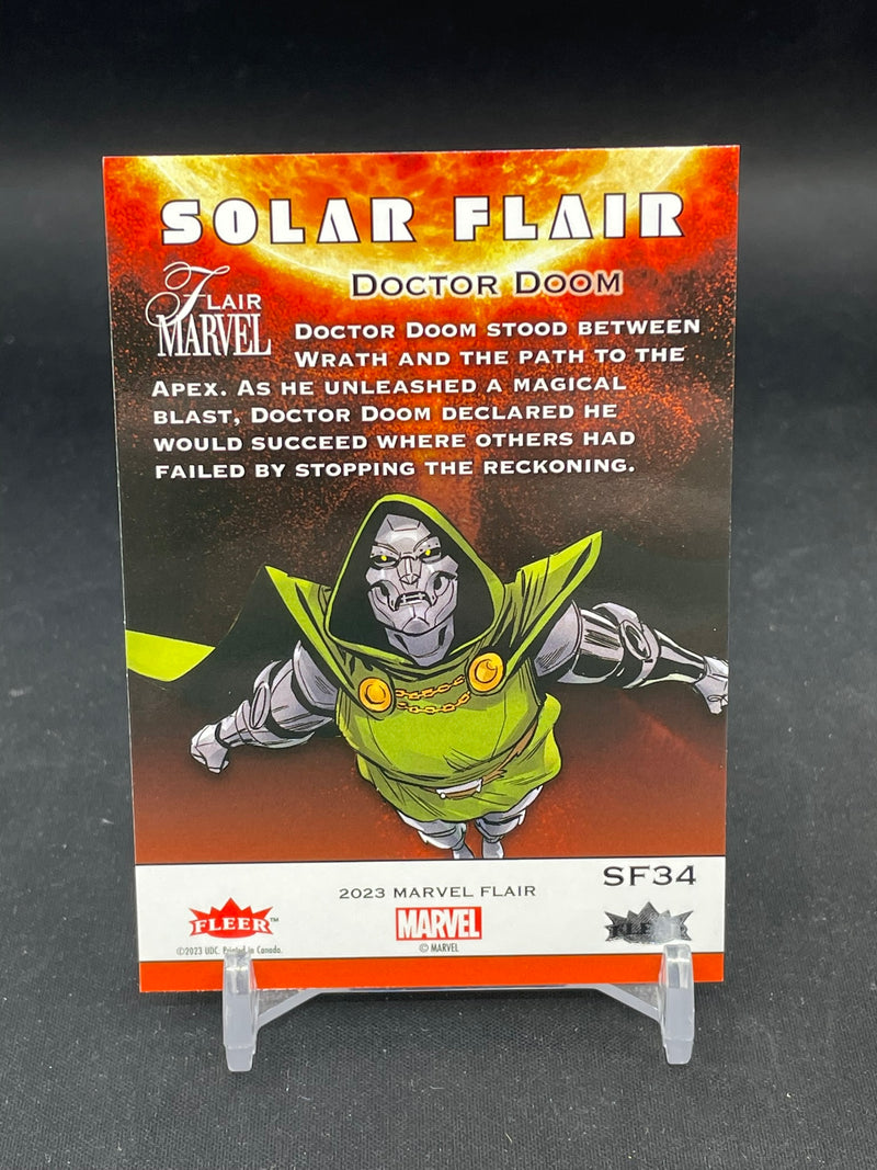 2023 UPPER DECK MARVEL FLAIR - SOLAR FLAIR - DOCTOR DOOM -