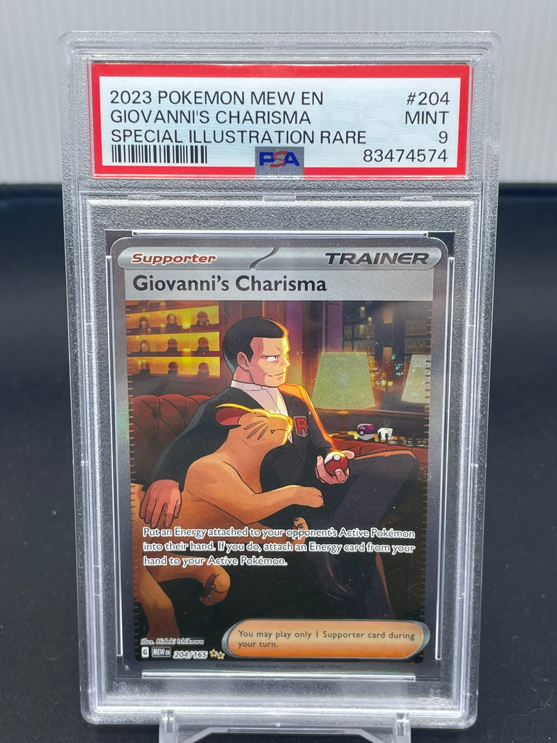 POKEMON - 151 - GIOVANNI'S CHARISMA - SPECIAL ILLUSTRATION RARE -