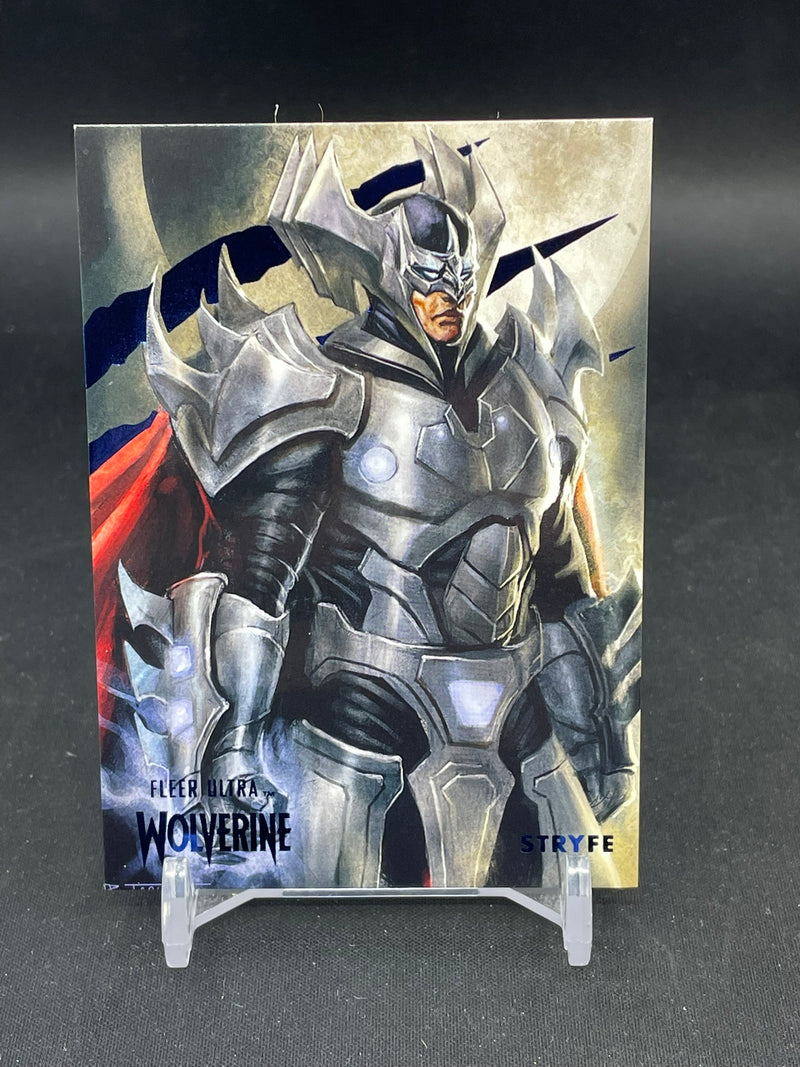 2023 FLEER ULTRA WOLVERINE - BLUE - STRYFE - #90 - #'D/181