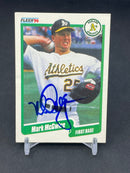 1990 FLEER - M. MCGWIRE -