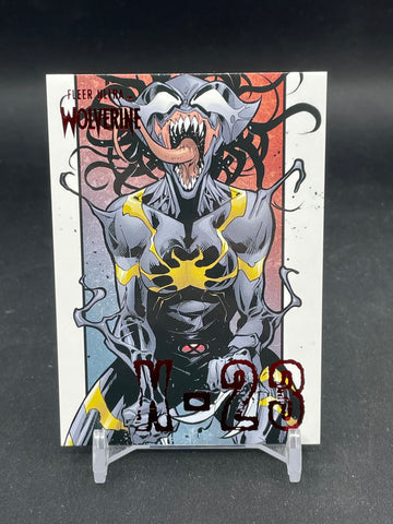 2023 UPPER DECK FLEER ULTRA WOLVERINE - RED FOIL - X-23 - #X-7 - #'D/74