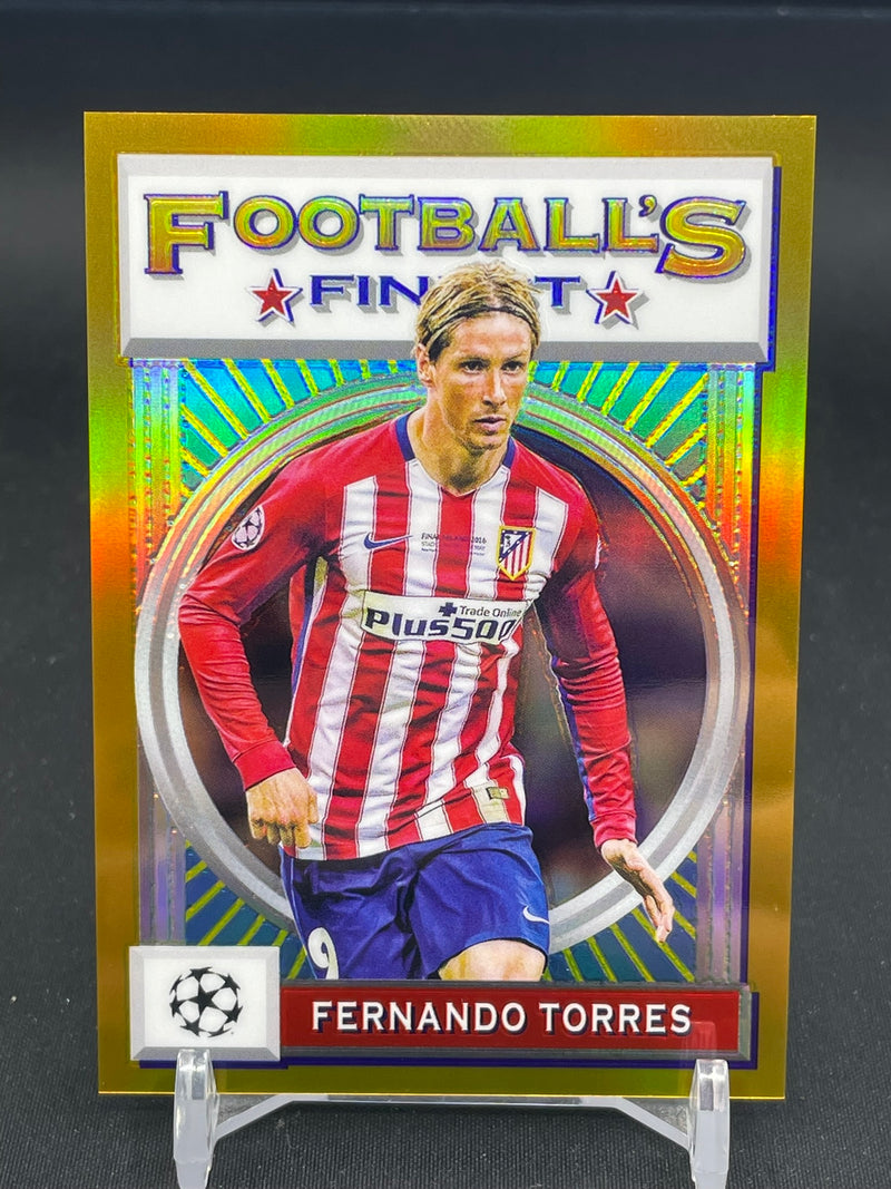 2021 TOPPS FINEST - FINEST FLASHBACKS - GOLD - F. TORRES - #152 - #'D/50