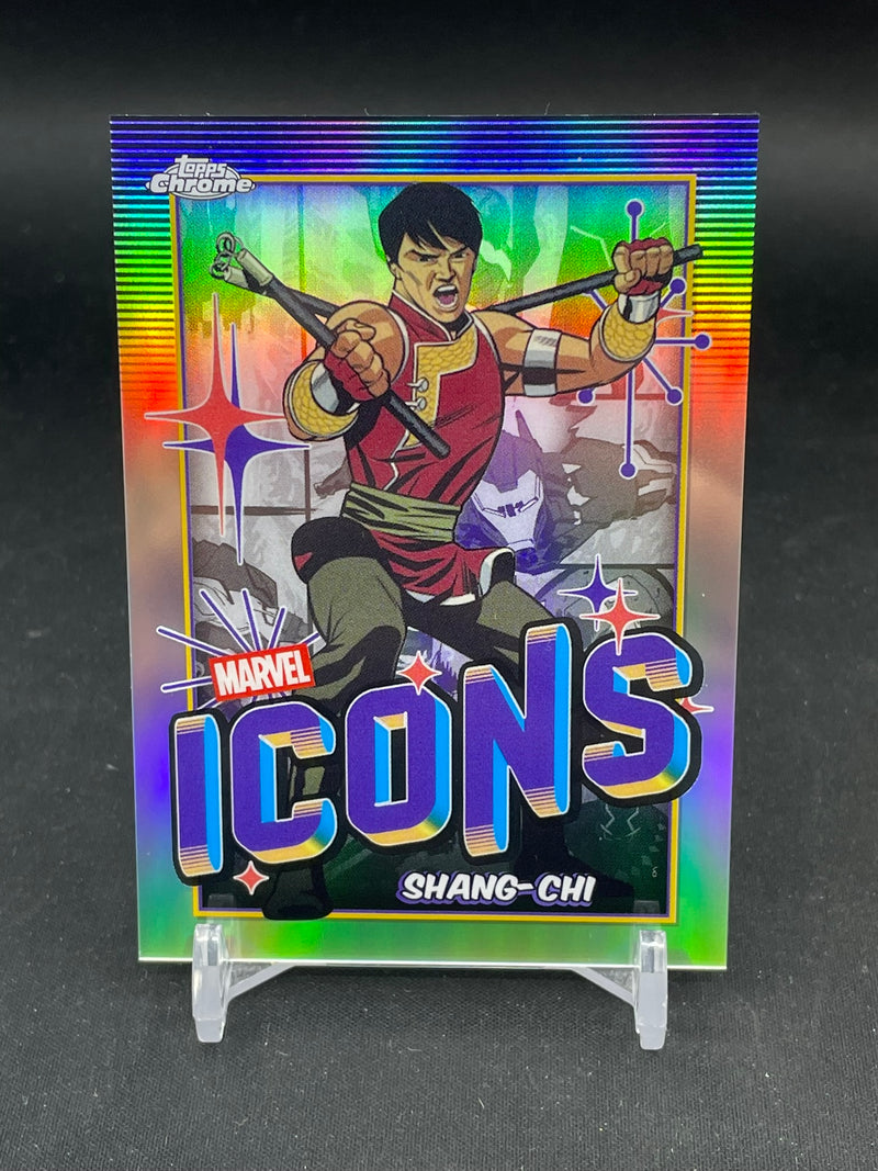 2025 TOPPS CHROME MARVEL - ICONS - SHANG-CHI -