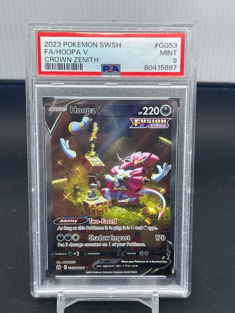 POKEMON - CROWN ZENITH - HOOPA V - FULL ART -