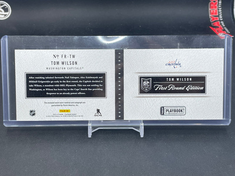 2013 PANINI PLAYBOOK - FIRST ROUND EDITION BOOKLET - T. WILSON -