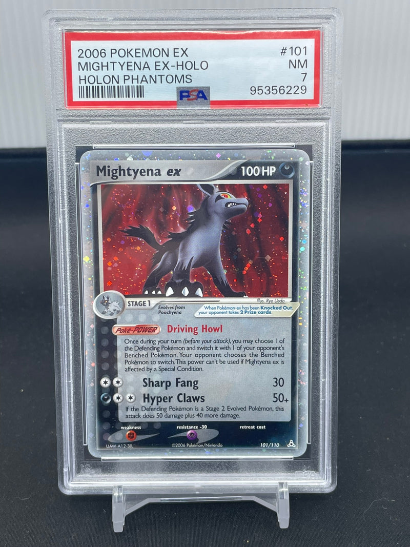 POKEMON - HOLON PHANTOMS - MIGHTYENA EX - HOLO -