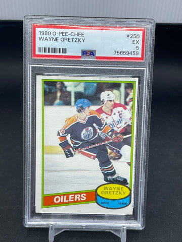 1980 O-PEE-CHEE - W. GRETZKY - #250 - PSA 5