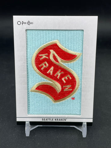 2024 UPPER DECK O-PEE-CHEE - TEAM LOGO PATCH - SEATTLE KRAKEN - #307