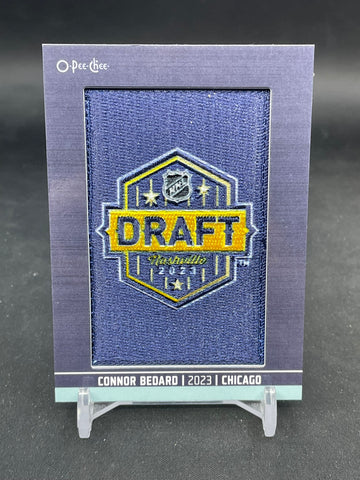 2024 UPPER DECK O-PEE-CHEE - FIRST ROUND DRAFT PATCH - C. BEDARD - #DP-1 - RELIC
