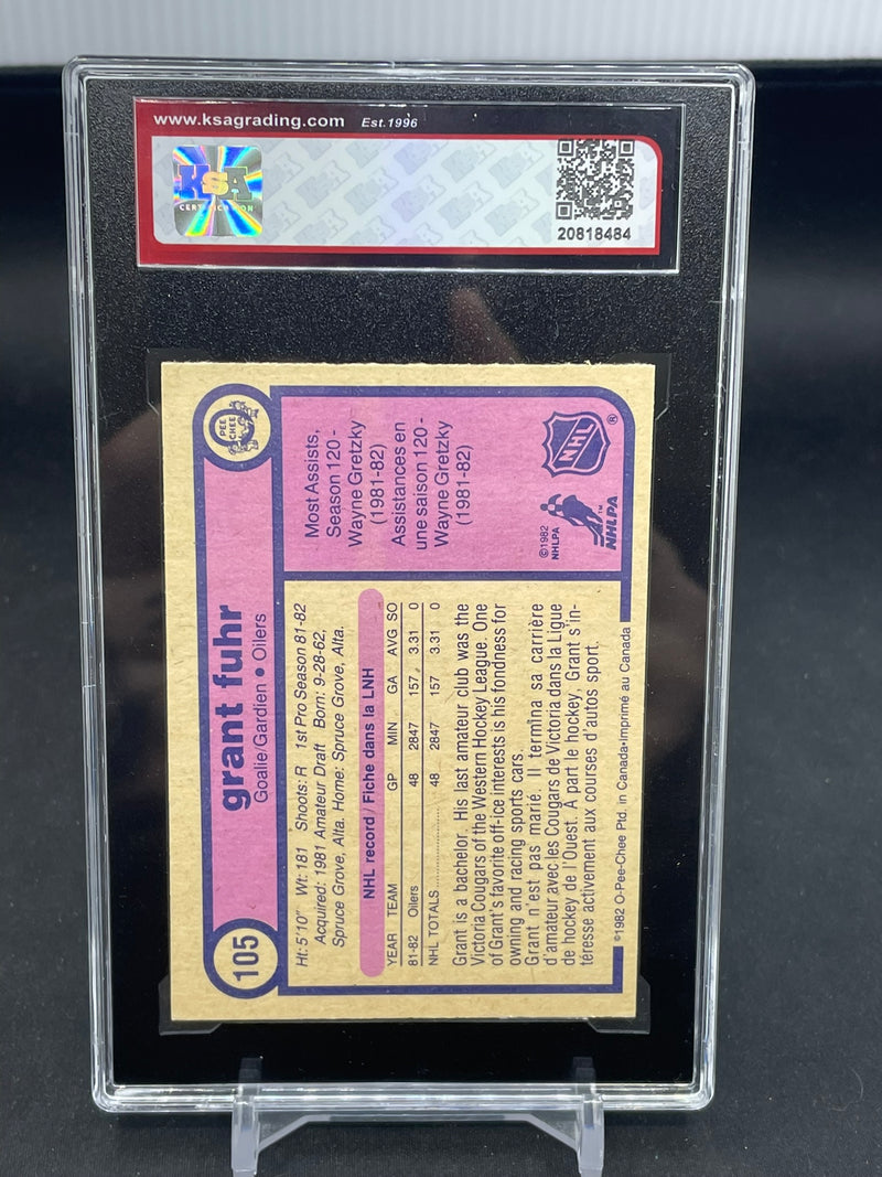 1982 O-PEE-CHEE - G. FUHR -