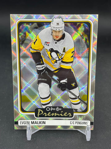 2024 UPPER DECK O-PEE-CHEE - DIAMOND RAINBOW - PREMIER - E. MALKIN - #P-56 - #'D/75