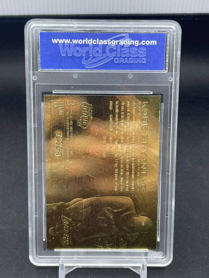 1996 FLEER 23KT GOLD - ROOKIE PURPLE SIGNATURE EDITION - K. BRYANT -