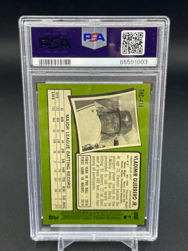 2020 TOPPS HERITAGE - CHROME PURPLE REFRACTOR - V. GUERRERO JR. -