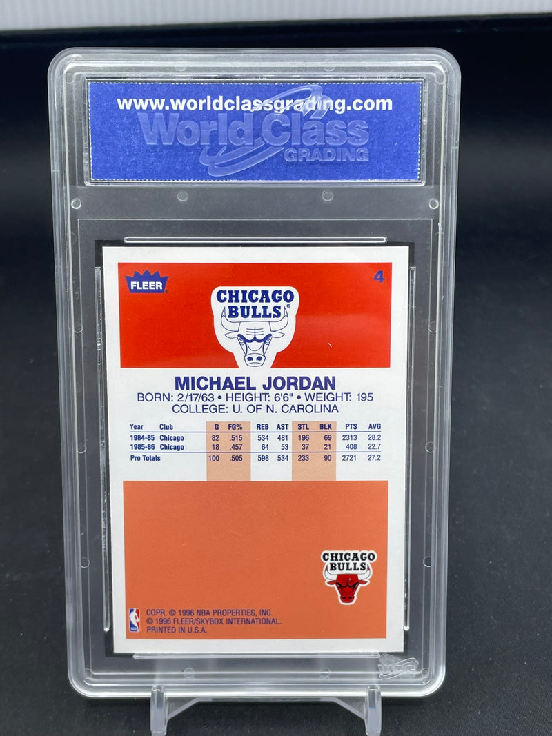 1996 FLEER - DECADE OF EXCELLENCE - M. JORDAN -