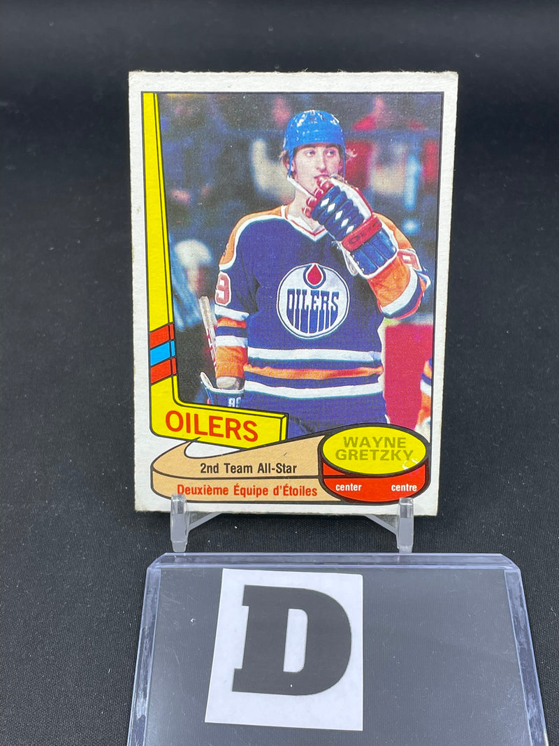 1980 O-PEE-CHEE - 2ND TEAM ALL-STAR - W. GRETZKY -