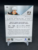2024 UPPER DECK SERIES ONE - UD EXCLUSIVES - YOUNG GUNS - O. ZELLWEGER - #236 - #'D/100 - RC