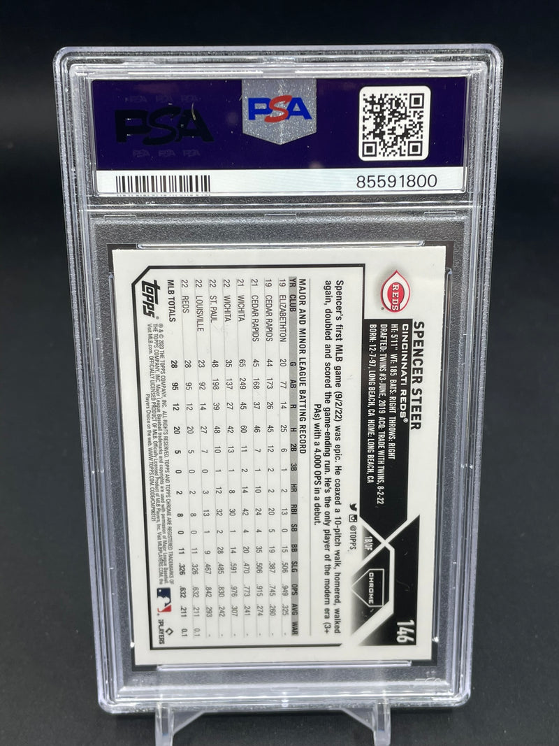 2023 TOPPS CHROME - PRISM REFRACTOR - S. STEER -