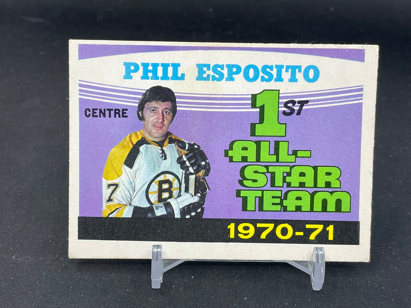 1971 O-PEE-CHEE - 1ST ALL-STAR TEAM - P. ESPOSITO -
